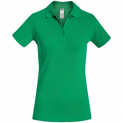Рубашка поло женская Safran Timeless зеленая (Зеленый)