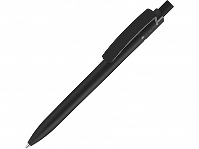 Ручка пластиковая шариковая из Rpet Recycled Pet Pen Step F (Черный)