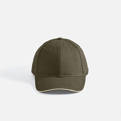 Бейсболка Buffalo, хаки с бежевым