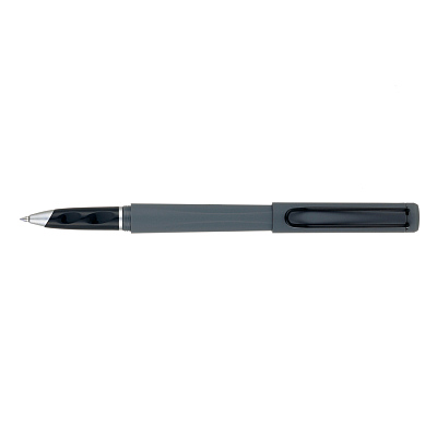 Ручка-роллер Pierre Cardin ACTUEL. Цвет - серый. Упаковка Р-1