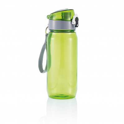 Бутылка для воды Tritan, 600 мл (Зеленый; серый)