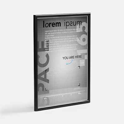 Рамка Formenta, черная