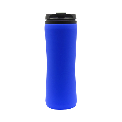 Термокружка Miora софт-тач, синий