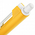 Ручка шариковая Hint Special, белая с желтым - Фото 4