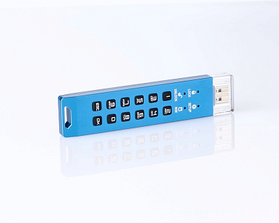 Флешка с аппаратным шифрованием DataLock PRO4 USB 3.2, черный, 128Гб