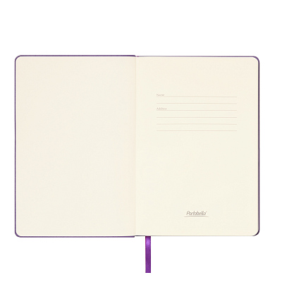 Ежедневник Спарк (Spark) недатированный, фиолетовый (с упаковкой, со стикерами)