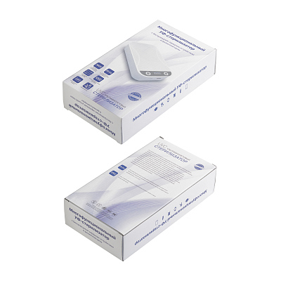 УФ-стерилизатор с беспроводным зарядным устройством, белый