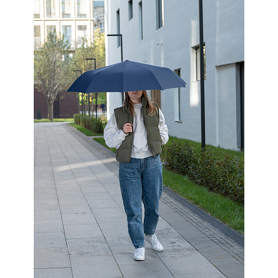 Зонт складной Леванте (Levante), синий