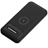 Внешний аккумулятор Odyssey, 10000 mAh с беспроводной зарядкой, черный - Фото 1