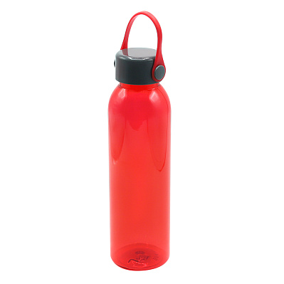 Пластиковая бутылка Chikka, красная (Красный)