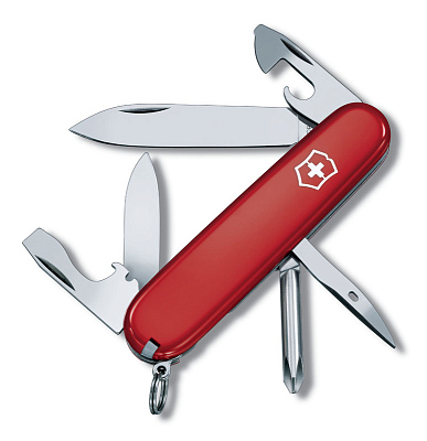 Нож перочинный VICTORINOX Tinker, 91 мм, 12 функций, красный