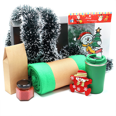 Подарочный набор Уют Box, зеленый