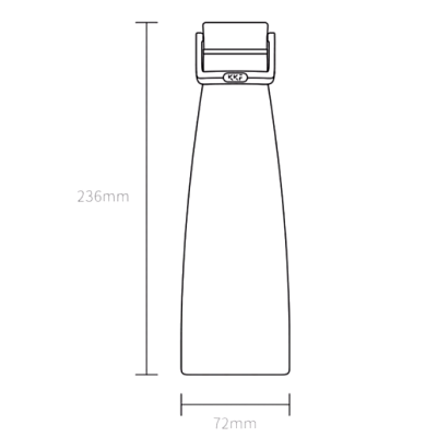 Умный термос Kiss Kiss Fish, желтый