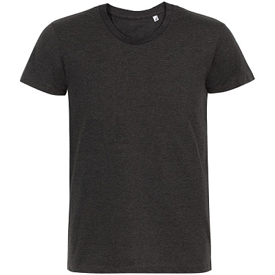 Футболка мужская Regent Fit 150, черный меланж (Чёрный)