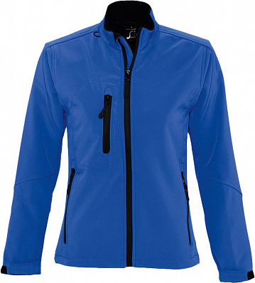Куртка женская на молнии Roxy 340 ярко-синяя (Синий)