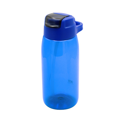 Пластиковая бутылка Lisso, синяя (Синий)