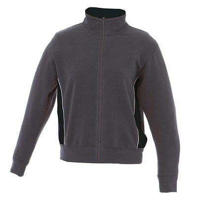 Толстовка мужская CAGLIARI 280 (Серый, черный)