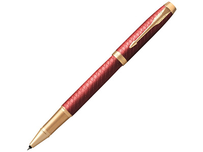 Ручка роллер Parker IM Premium (Красный, золотистый)