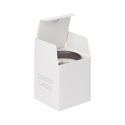 Ароматическая свеча Enigma, серая