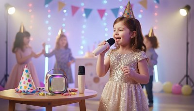 Караоке станция "Duet", бежевый