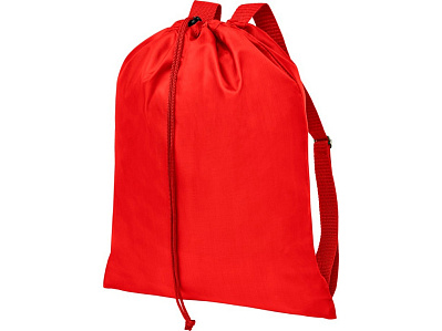 Рюкзак Lerу с парусиновыми лямками (Красный)