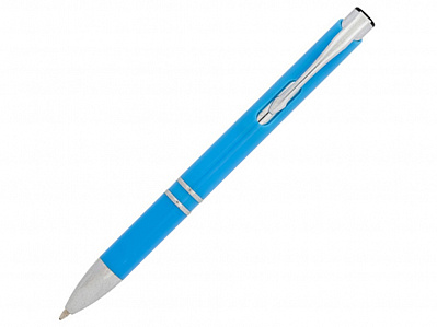 Ручка пластиковая шариковая Moneta (Голубой)