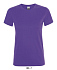 Фуфайка (футболка) REGENT женская,Темно-фиолетовый S - Фото 1