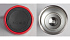 Термостакан "Eclipse" 400 мл, покрытие пудра, серый, красный - Фото 7