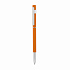 Ручка шариковая "Star", покрытие soft touch, оранжевый - Фото 3