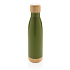 Вакуумная бутылка из нержавеющей стали и бамбука, 520 мл - Фото 1