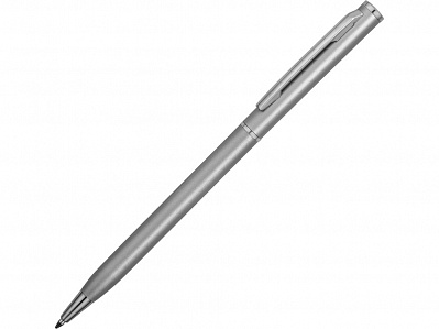 Ручка металлическая шариковая Атриум (Серебристый)