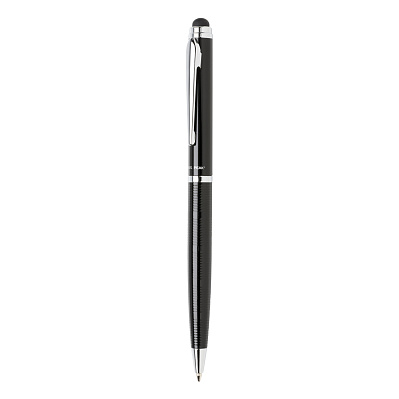Ручка-стилус Swiss Peak (Черный; серебряный)