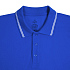 Рубашка поло Virma Stripes, ярко-синяя - Фото 3