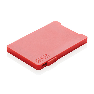 Держатель RFID для пяти карт (Красный;)