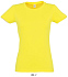 Фуфайка (футболка) IMPERIAL женская,Лимонный S - Фото 1