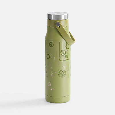 Термобутылка Tateyama, зеленая