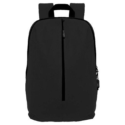 Рюкзак "Go", чёрный, 41 х 29 х15,5 см, 100%  полиуретан (Черный)