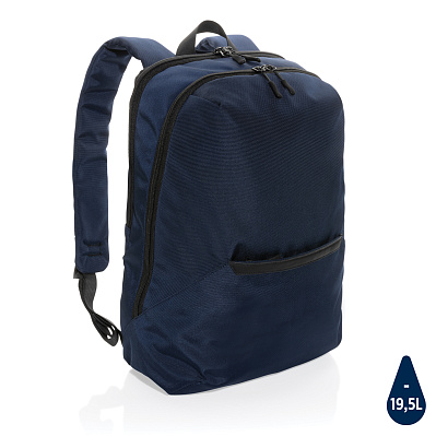 Рюкзак для ноутбука Impact из rPET AWARE™ 1200D, 15.6'' (Темно-синий; синий)