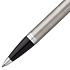 Ручка шариковая Parker IM Essential Stainless Steel CT, серебристая с черным - Фото 3