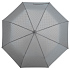 Зонт складной Hard Work, серый - Фото 1