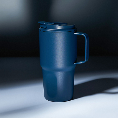 Термокружка вакуумная Aventura, синяя
