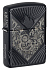 Зажигалка ZIPPO Armor® с покрытием Black Matte, латунь/сталь, чёрная, матовая, 38x13x57 мм - Фото 1