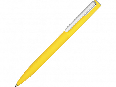 Ручка пластиковая шариковая Bon soft-touch (Желтый)