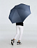 Зонт складной Fiber, темно-синий - Фото 7