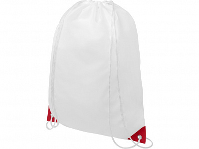 Рюкзак Oriole с цветными углами (Красный)