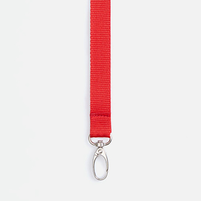 Лента для бейджа Pin, красная