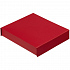 Коробка Latern для аккумулятора 5000 мАч, флешки и ручки, красная - Фото 2