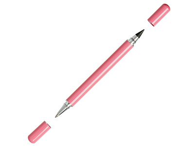 Металлическая ручка и вечный карандаш Van Gogh (Пыльно-розовый)