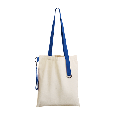 Шоппер Superbag с ремувкой 4sb (неокрашенный с синим)