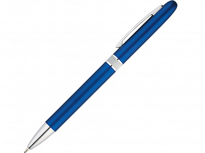 Шариковая ручка с зажимом из металла LENA (Синий)